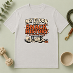 My Floor Has Snack History Multi-Pet Lifestyle T-Shirt