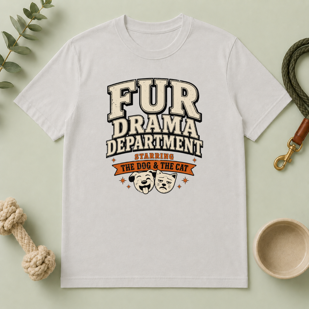 Fur Drama Department T-Shirt