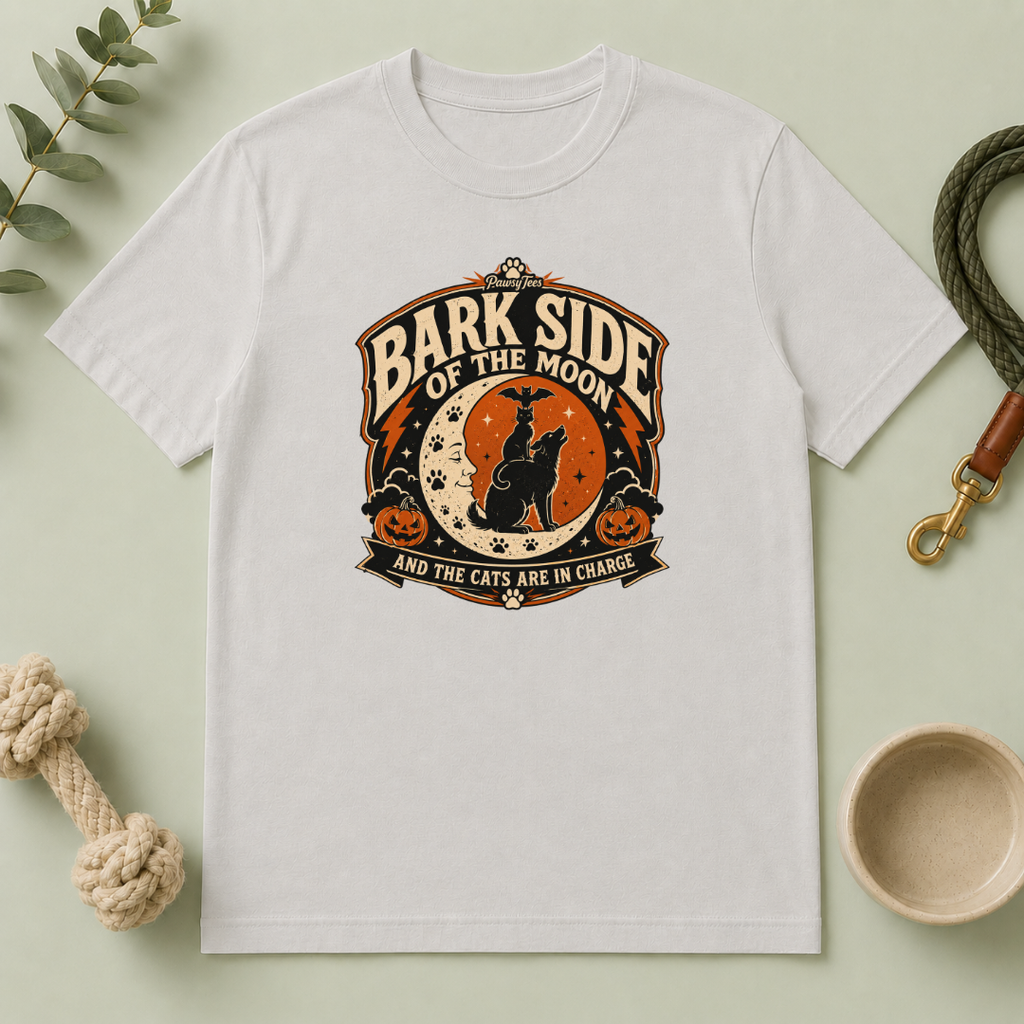 Bark Side of the Moon Halloween Pet T-Shirt