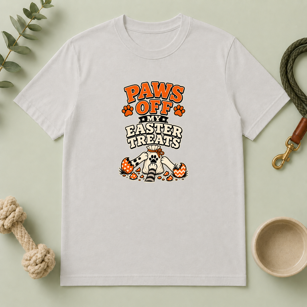 Paws Off My Easter Treats Tee