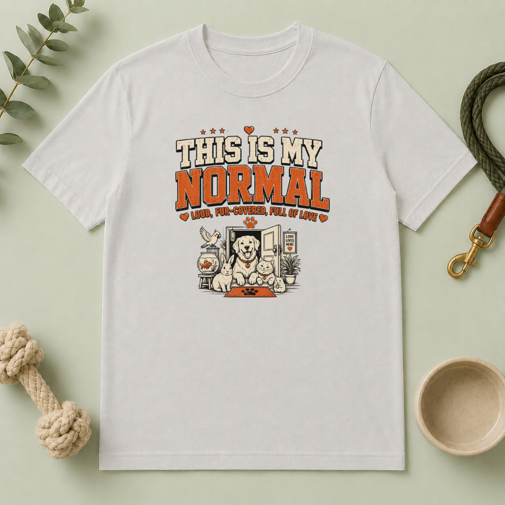 This Is My Normal Multi-Pet Lifestyle T-Shirt