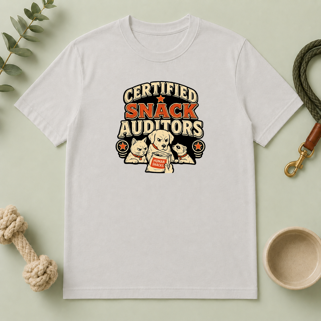 Certified Snack Auditors — Funny Certified Snack Inspectors Tee