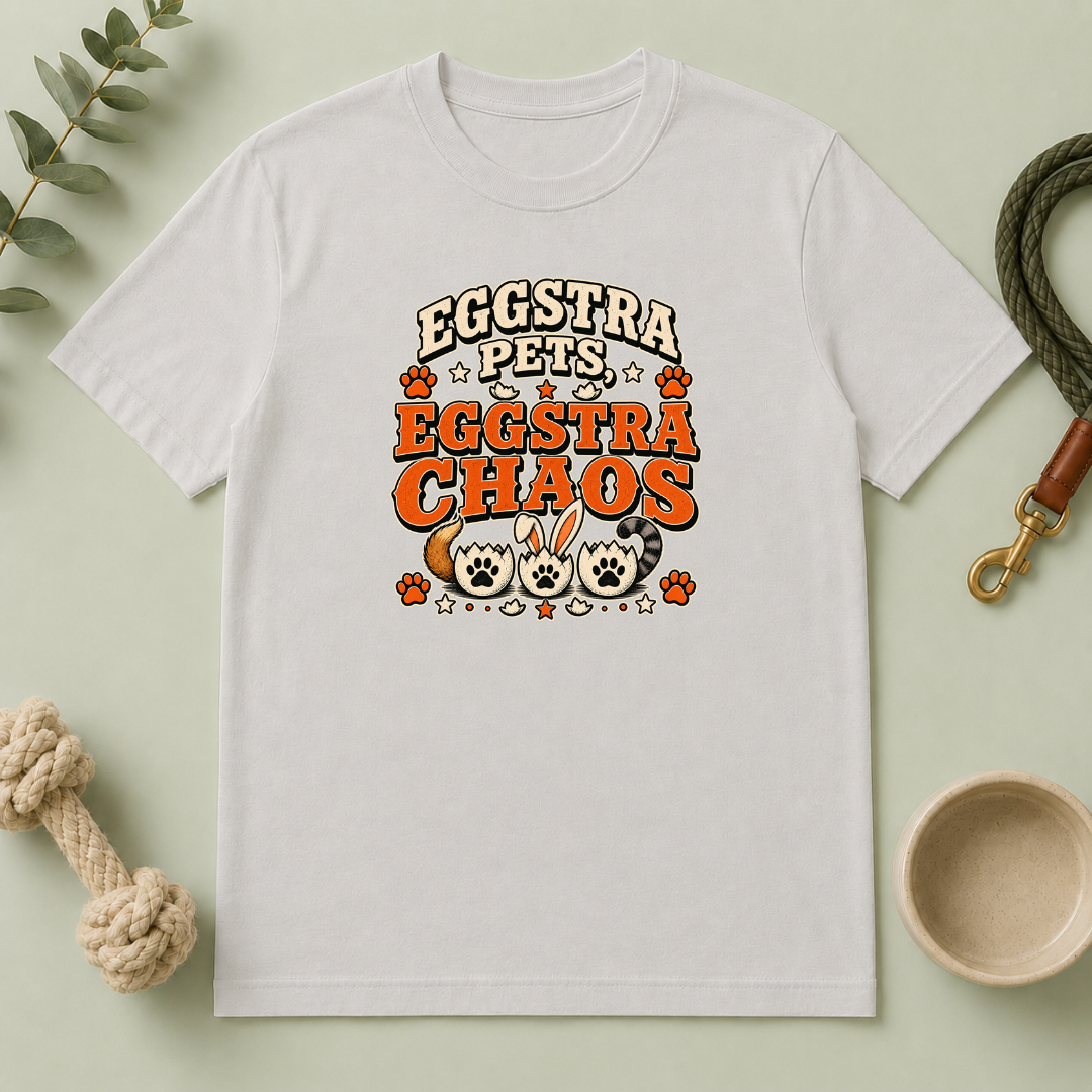 Eggstra Pets, Eggstra Chaos Easter Tee