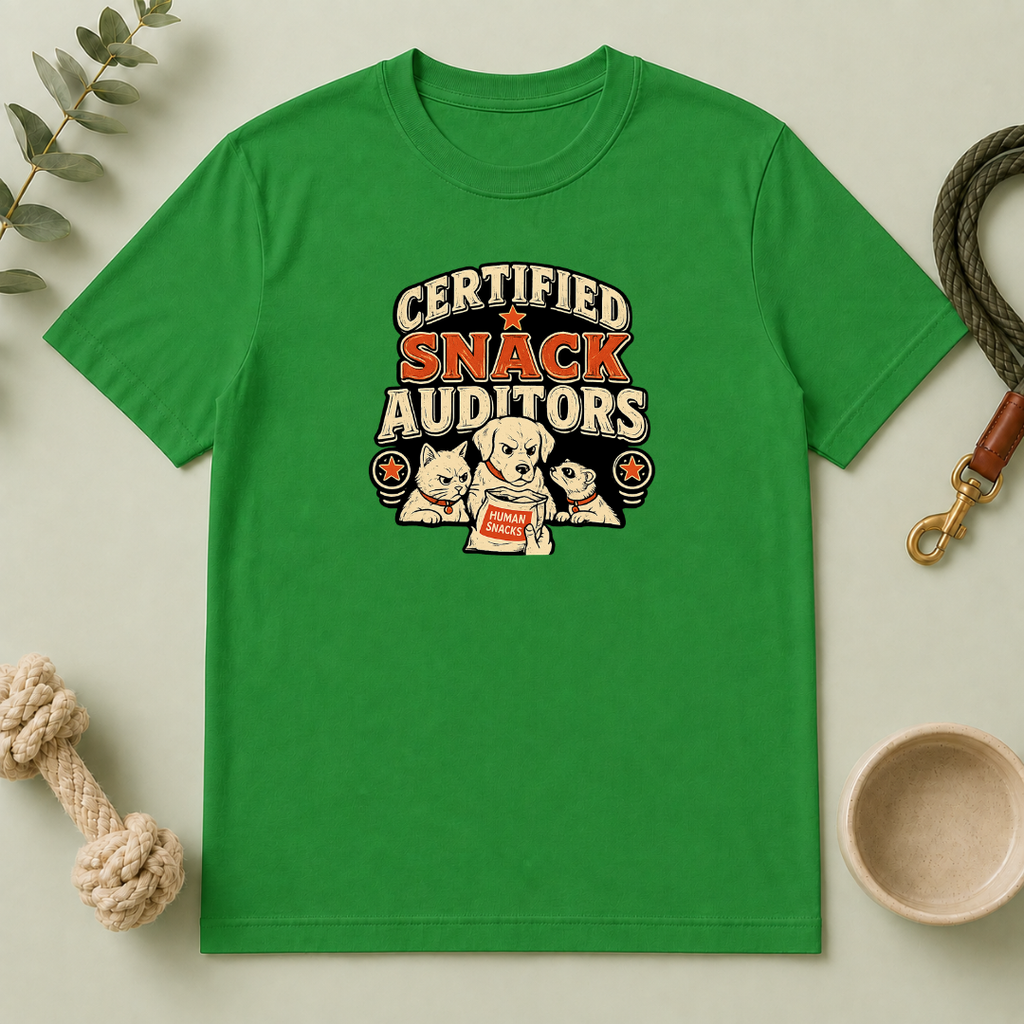 Certified Snack Auditors — Funny Certified Snack Inspectors Tee