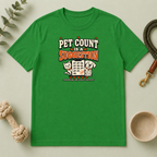 "Pet Count Is A Suggestion" Cute Cat & Dog Graphic Tee