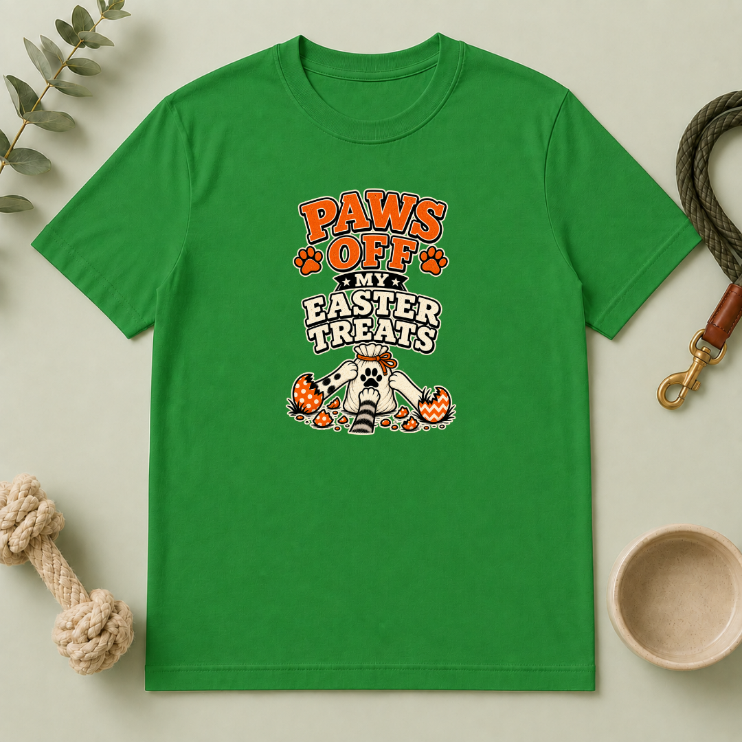 Paws Off My Easter Treats Tee