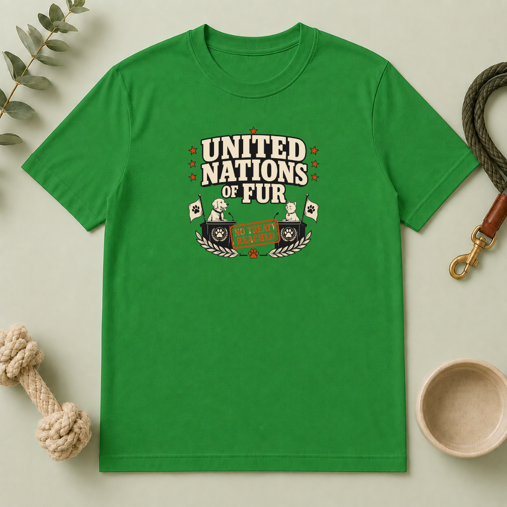 United Nations of Fur — Funny Pet Lover Graphic Tee