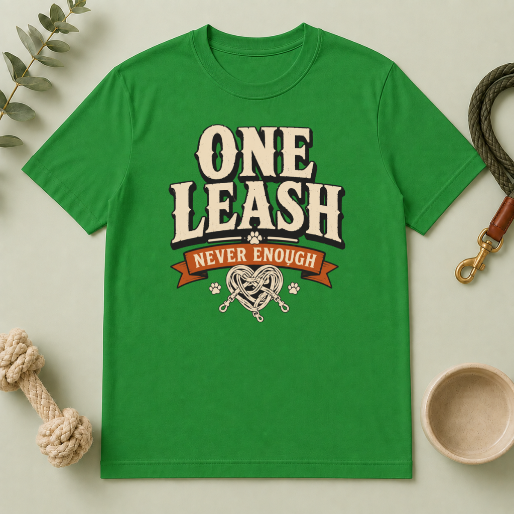 One Leash Is Never Enough Tee