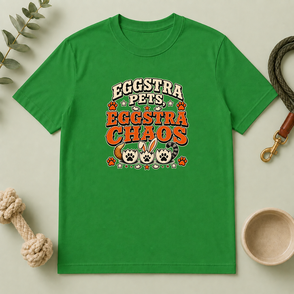 Eggstra Pets, Eggstra Chaos Easter Tee