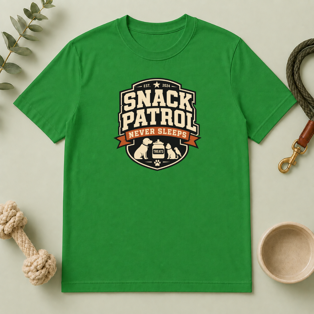 Snack Patrol Never Sleeps Tee