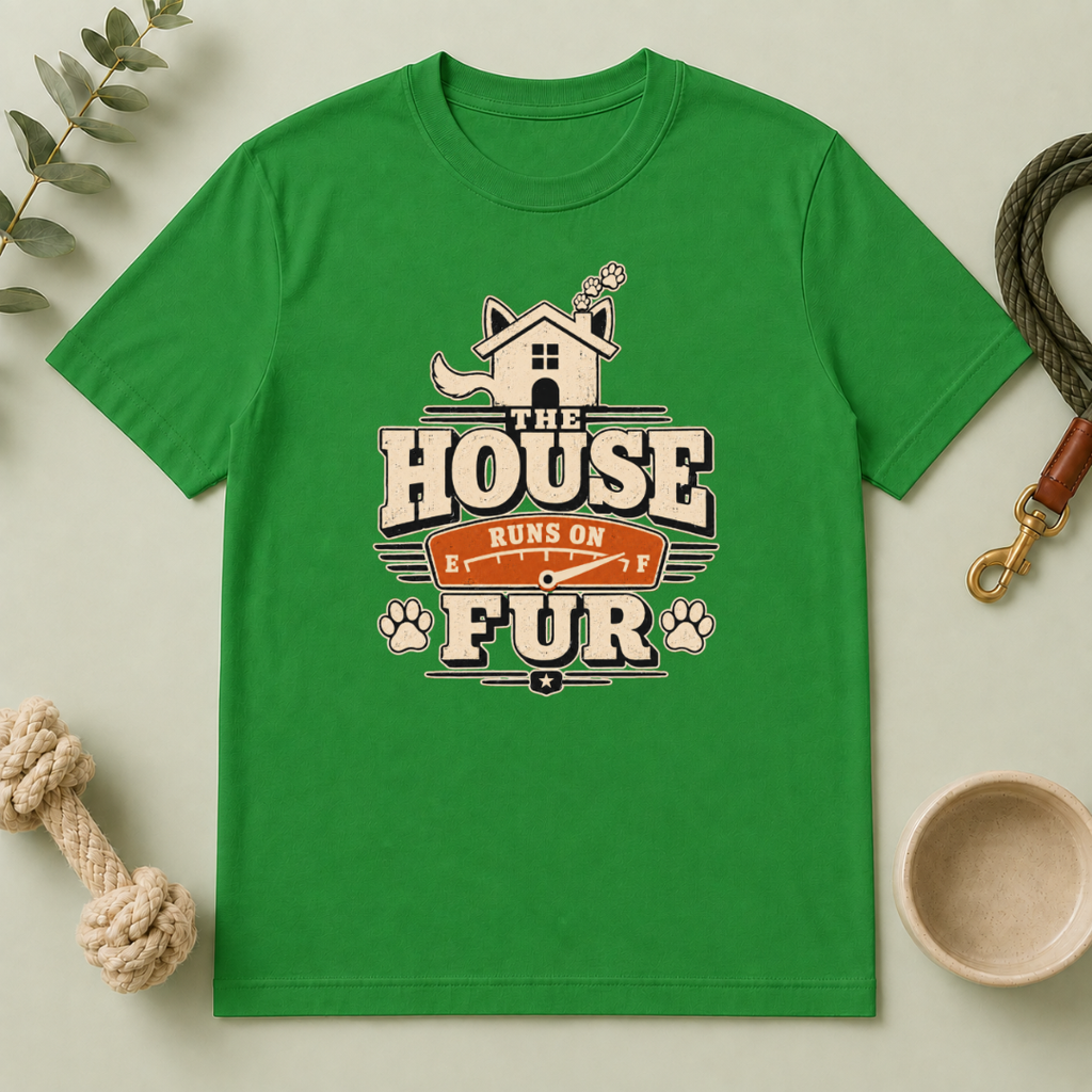 The House Runs on Fur Tee