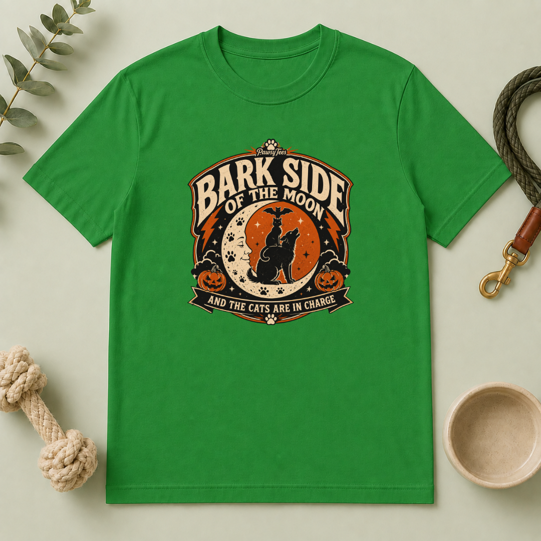 Bark Side of the Moon Halloween Pet T-Shirt