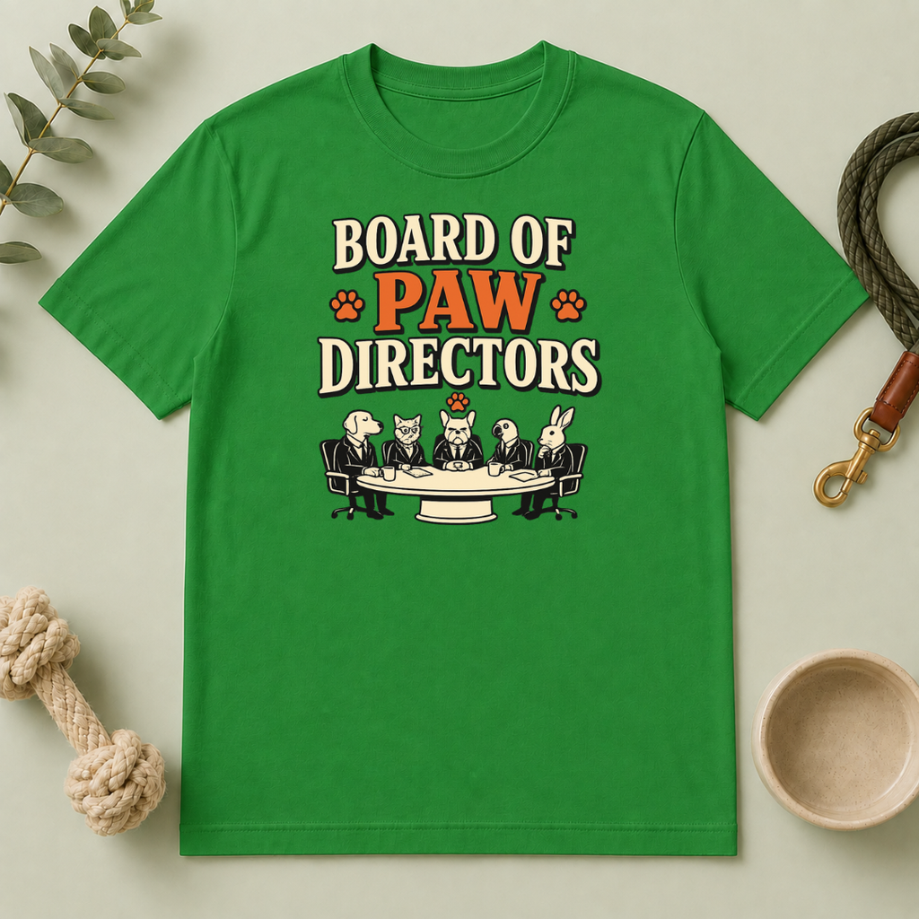 Board of Paw Directors — Funny Pet Lover Tee