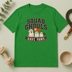 Squad Ghouls Have Paws Halloween Pet T-Shirt