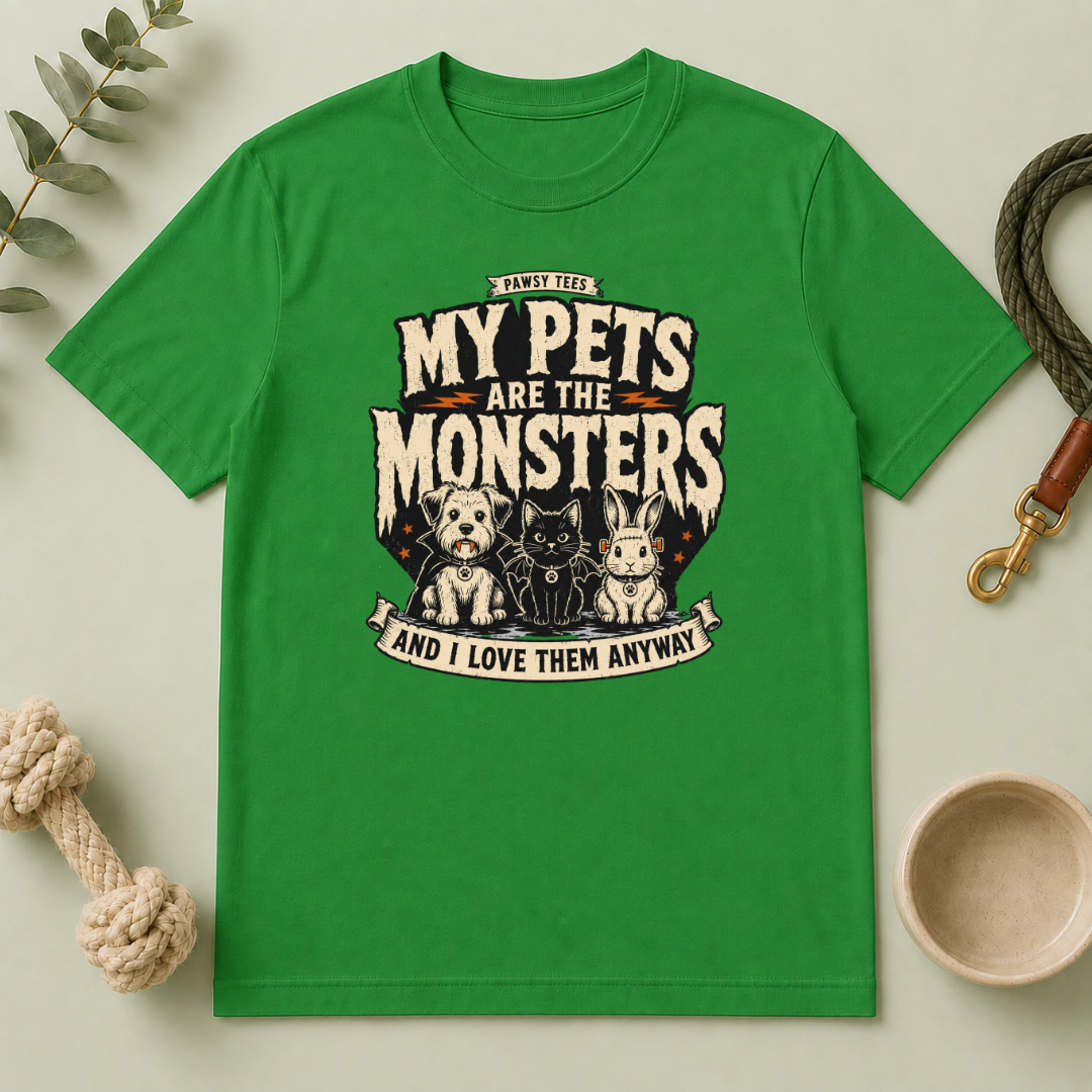 My Pets Are the Monsters ƒ?? Halloween T-Shirt