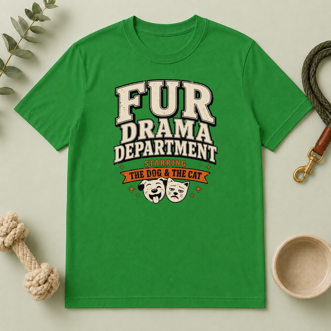 Fur Drama Department T-Shirt