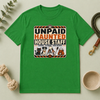 Unpaid Haunted House Staff Halloween Pet T-Shirt
