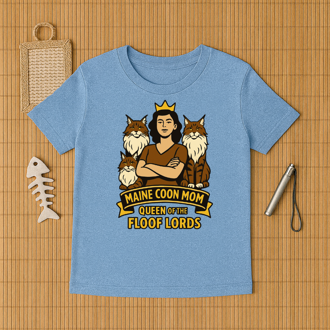 Maine Coon Mom, Queen Of The Floof Lords