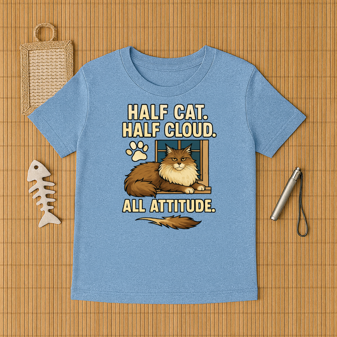 Half Cat Half Cloud All Attitude