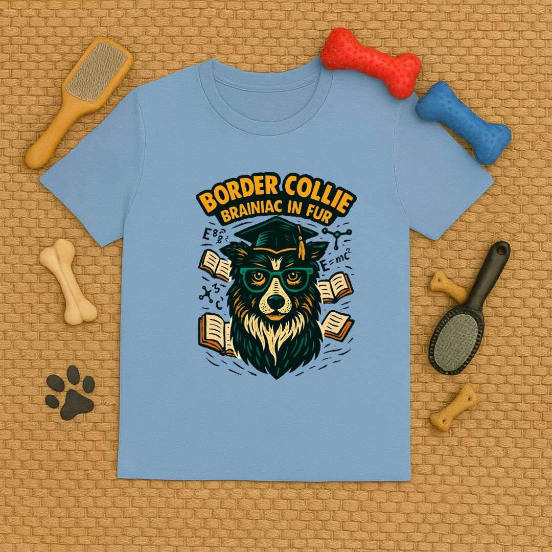 Border Collie Brainiac T-Shirt
