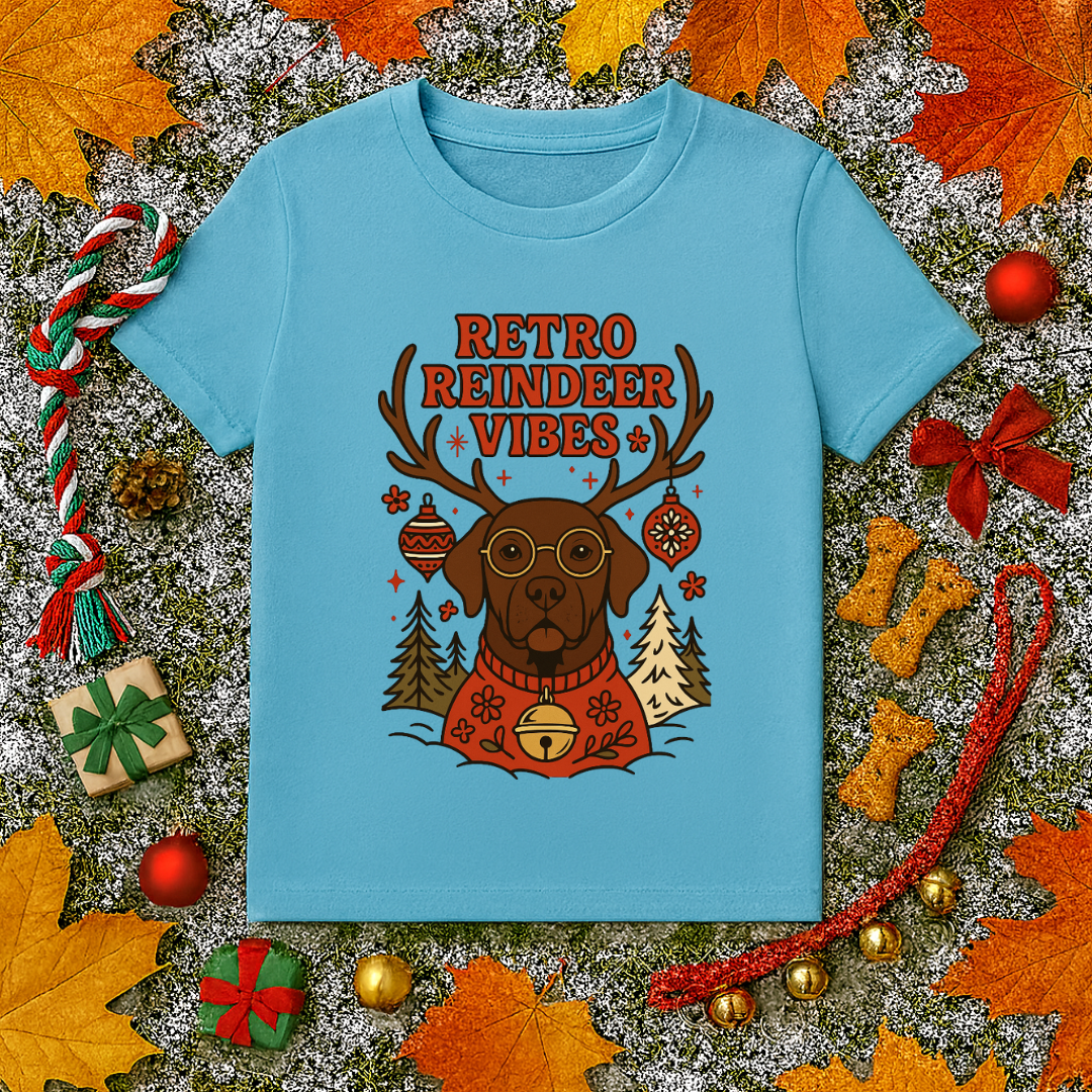 Retro Reindeer Vibes