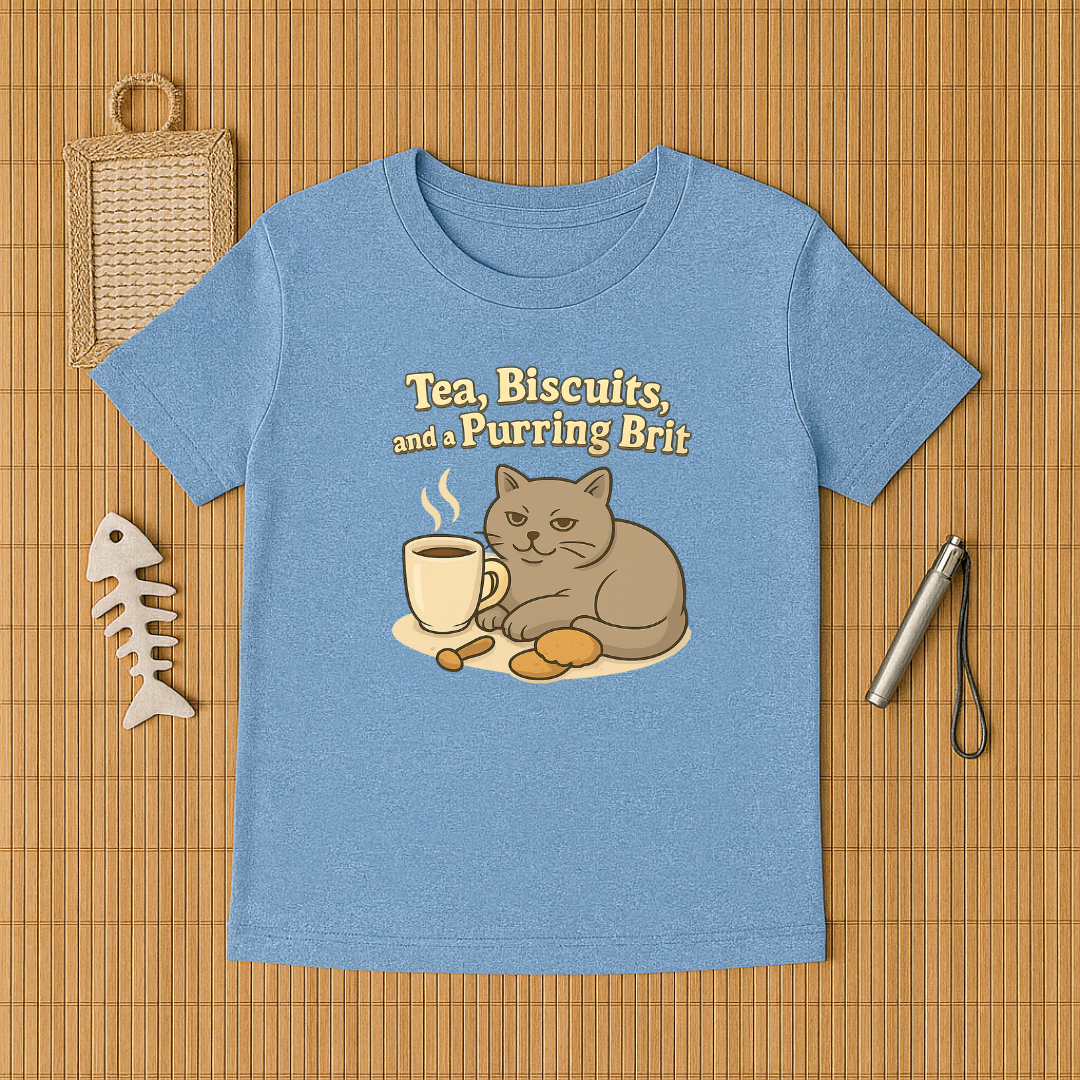 Tea, Biscuits, and a Purring Brit