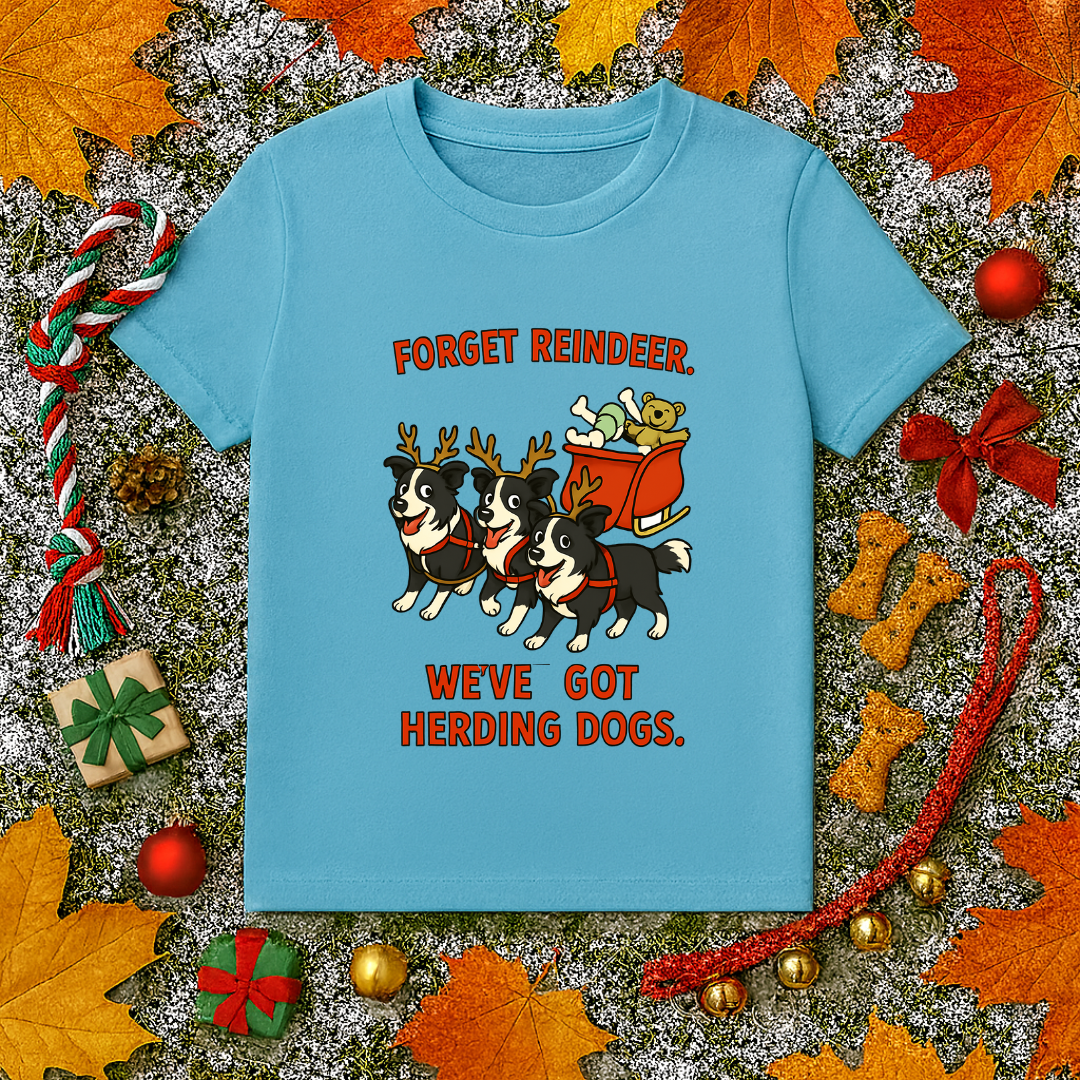 Forget Reindeer We've Got Herding Dogs