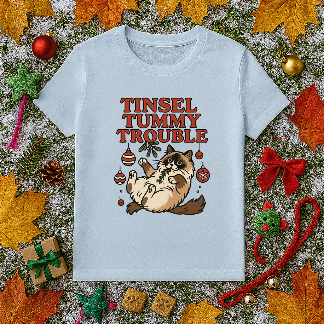 Tinsel Tummy Trouble