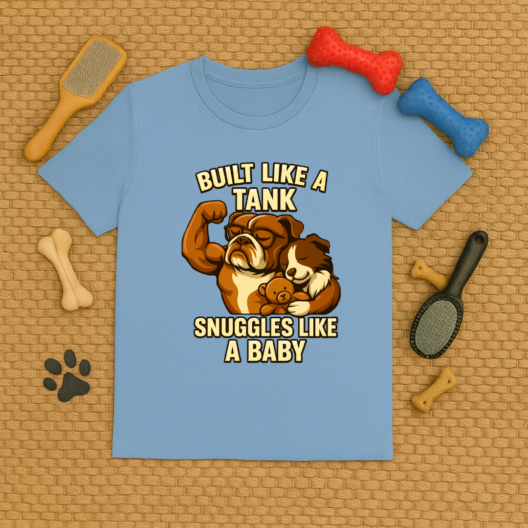 Built Like A Tank, Snuggles Like A Baby