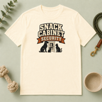 T-Shirt — “Snack Cabinet Security” Funny Pet Lover Tee