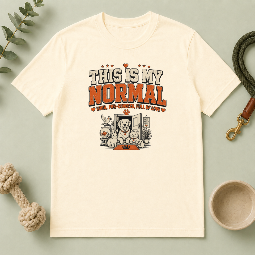 This Is My Normal Multi-Pet Lifestyle T-Shirt
