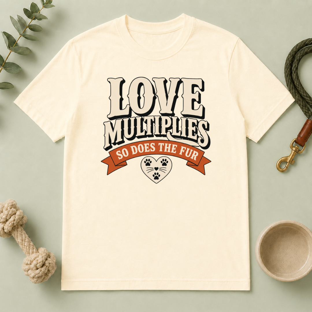 Love Multiplies, So Does the Fur Tee