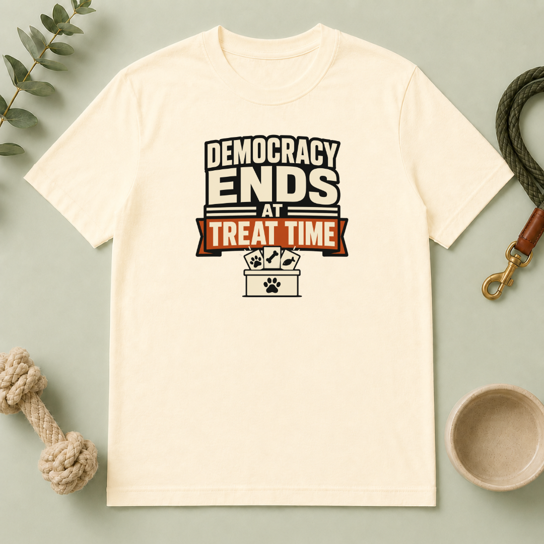 "Democracy Ends at Treat Time" Graphic Tee