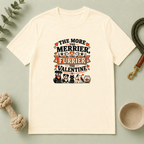 The More the Merrier the Furrier Valentine Pet T-Shirt
