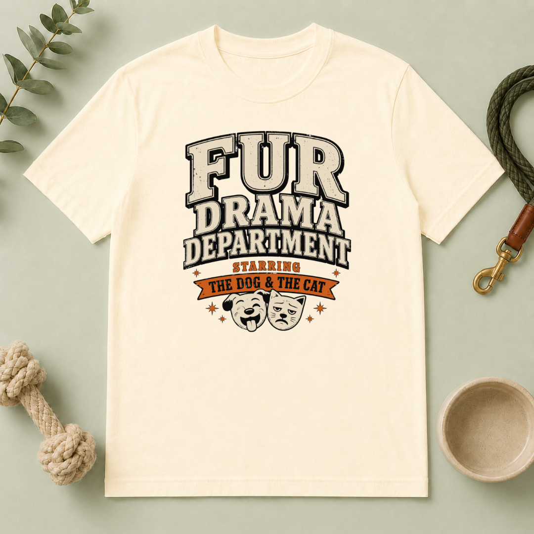 Fur Drama Department T-Shirt