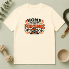 Home Is Where the Fur Clings Valentine Pet T-Shirt