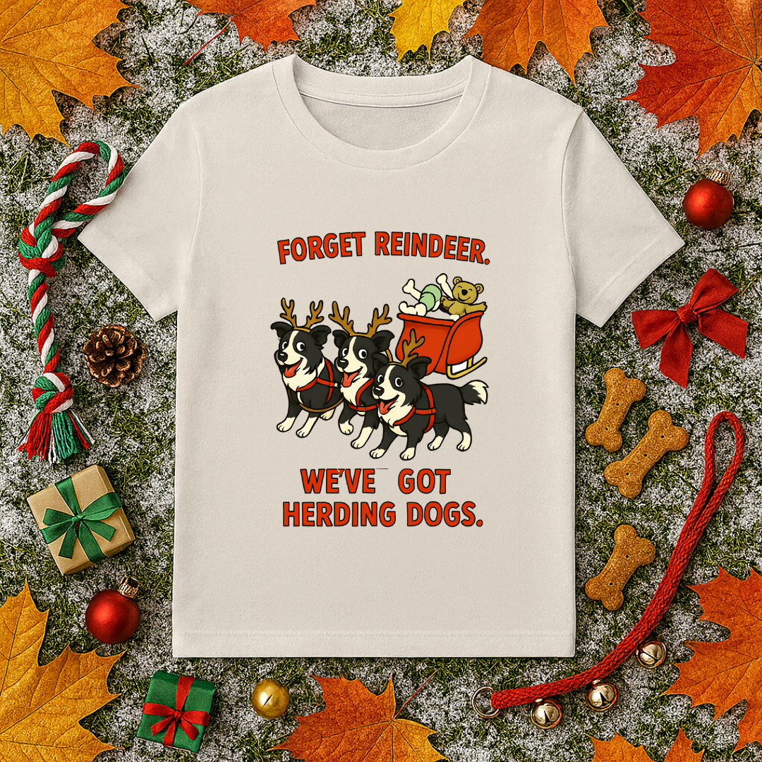 Forget Reindeer We've Got Herding Dogs
