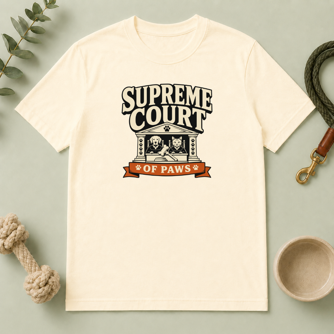 Supreme Court of Paws Tee