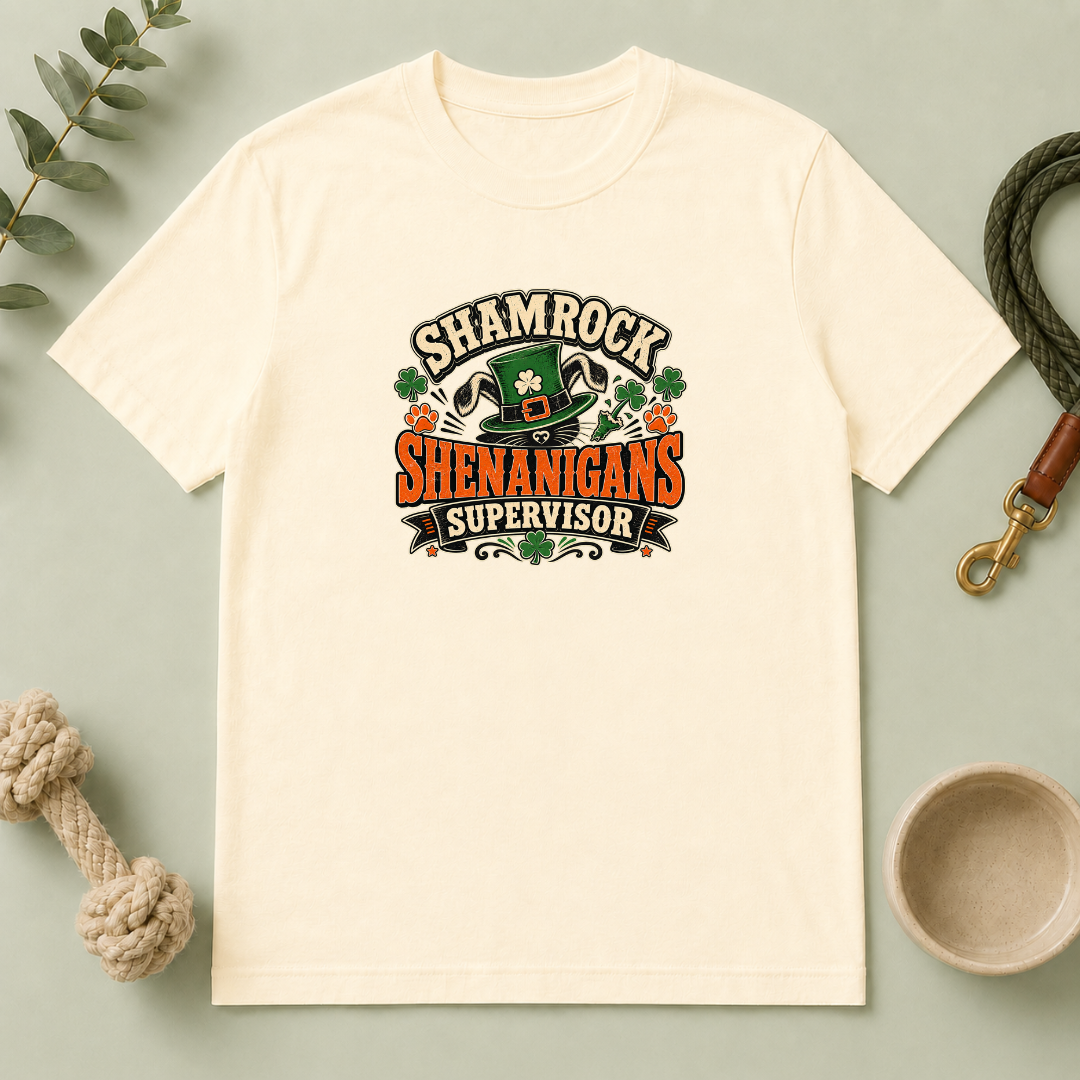 Shamrock Shenanigans Supervisor St. Patrick’s Day T-Shirt