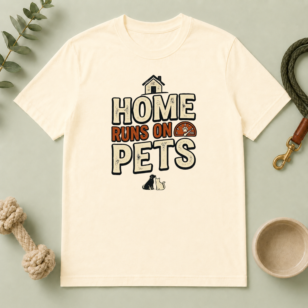 Home Runs on Pets T-Shirt — Funny Pet Lover Tee