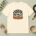 Fueled by Coffee, Fur & Shenanigans St. Patrick’s Day T-Shirt