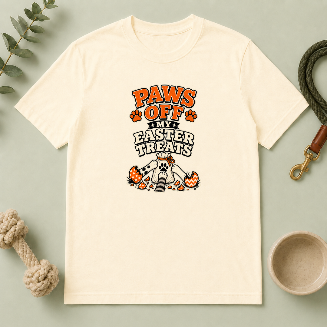 Paws Off My Easter Treats Tee