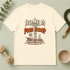 Home Is Where the Food Scoop Is – Multi-Pet Lifestyle T-Shirt