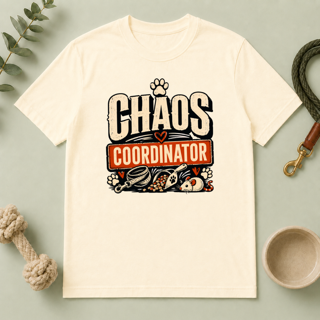 Chaos Coordinator Pet Parent Tee