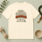 "The Council Has Concerns" Retro Pet Graphic Tee
