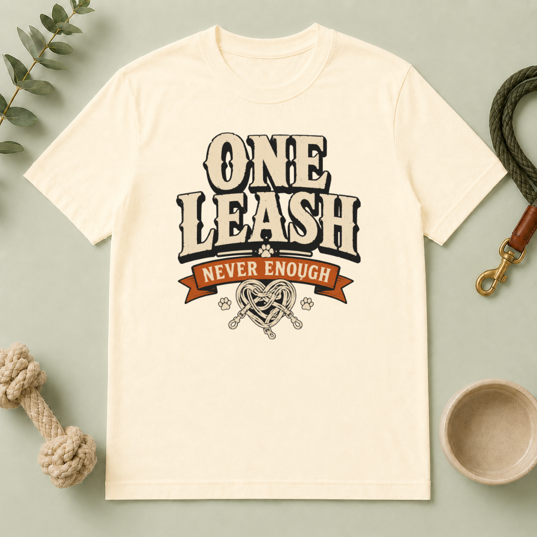 One Leash Is Never Enough Tee