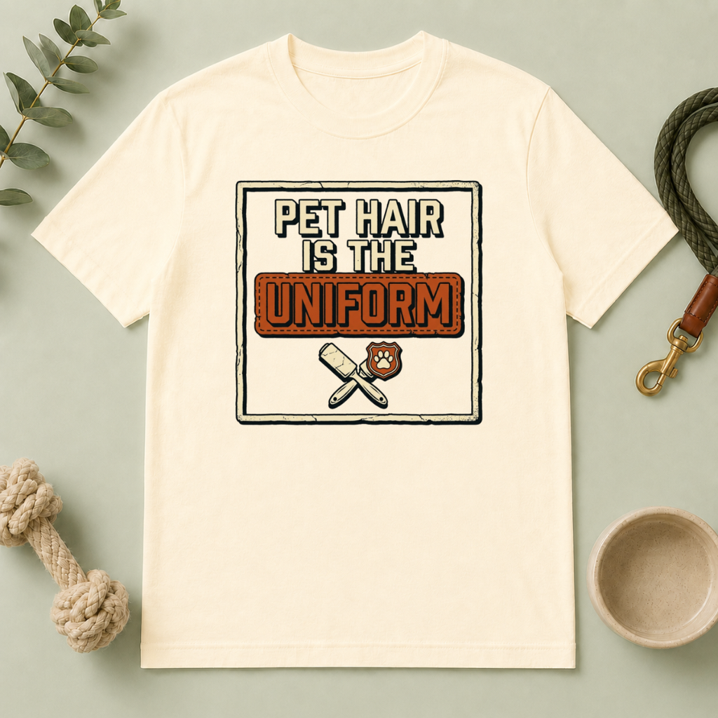 Pet Hair Is the Uniform Tee