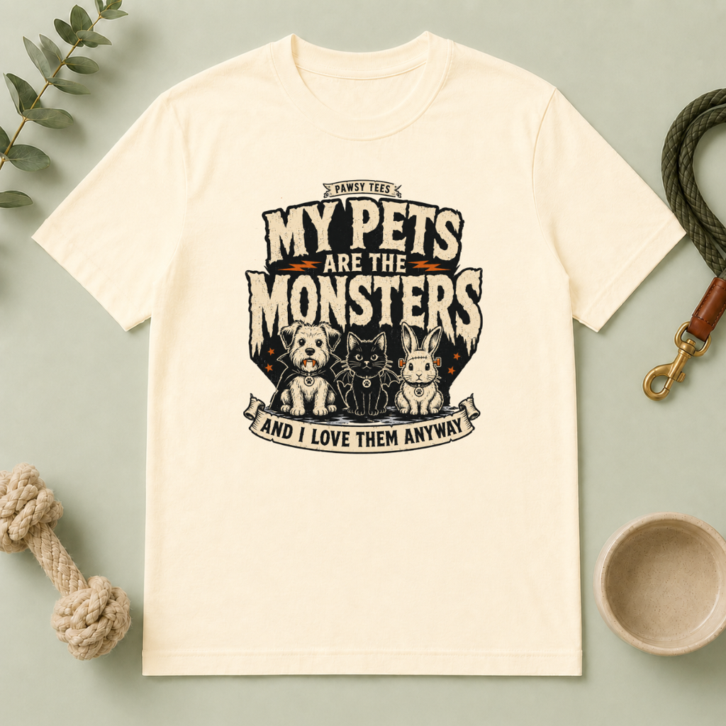 My Pets Are the Monsters ƒ?? Halloween T-Shirt