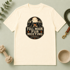 Full Moon Fur Meeting Halloween Pet T-Shirt