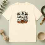 Coffee Before Kibble? Cute Pet Mom Graphic Tee